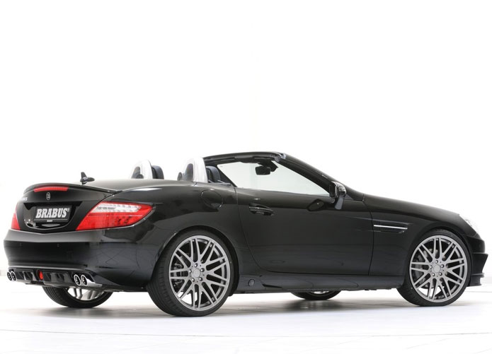 brabus mercedes slk 2012 traseira