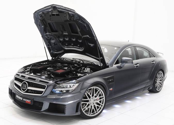 brabus rocket 800 - mercedes cls brabus motor