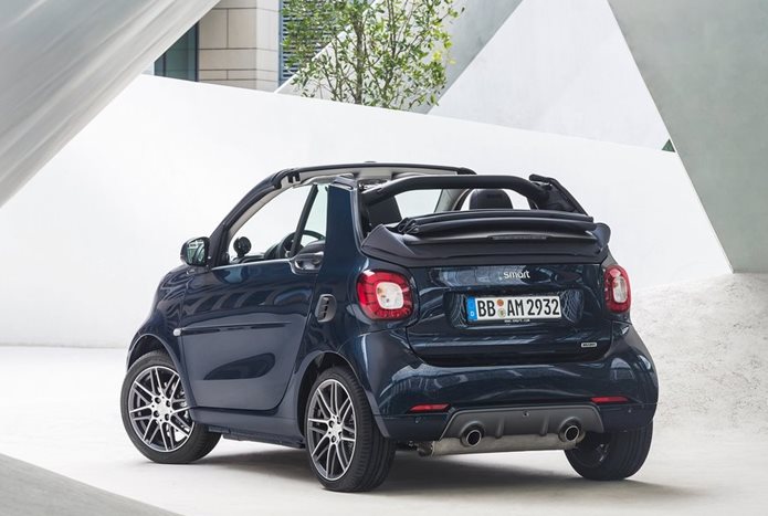 brabus smart fortwo cabrio 2017