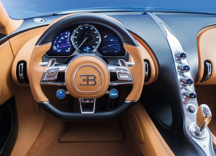 bugatti chiron interior