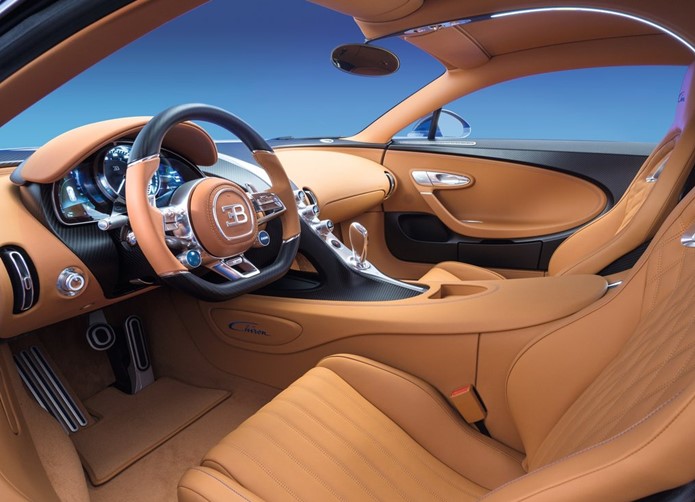 bugatti chiron interior