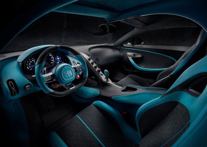 bugatti divo interior painel