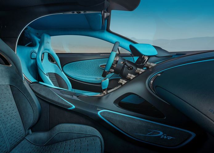 bugatti divo interior