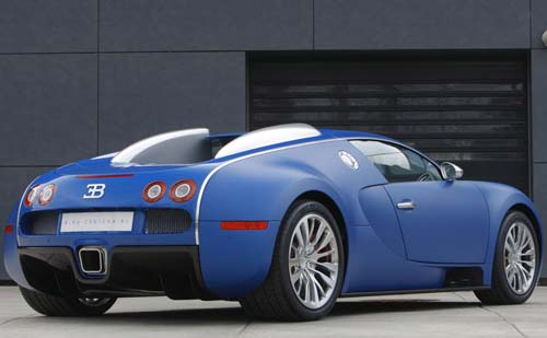 veyron bleu centenaire 2009