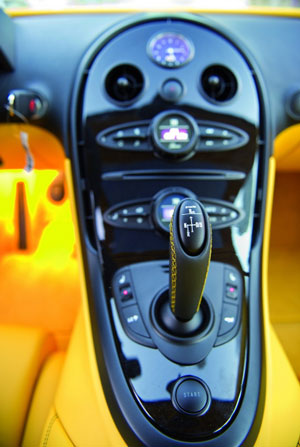 bugatti veyron grand sport interior