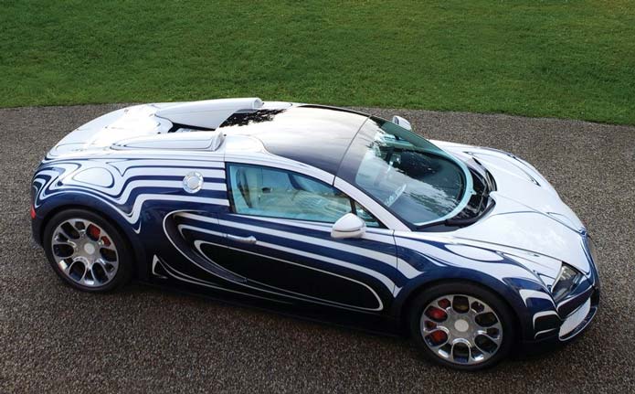 bugatti veyron grand sport L'Or blanc