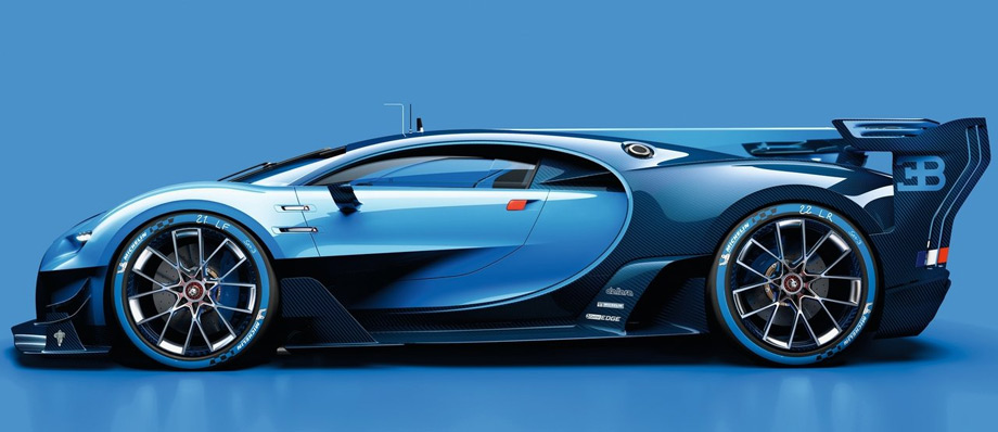 Bugatti mostra o Vision Gran Turismo Concept