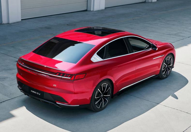 BYD Han 2022 - Em detalhes o super sedan de luxo que chegará ao Brasil em 2022 14 byd han ev