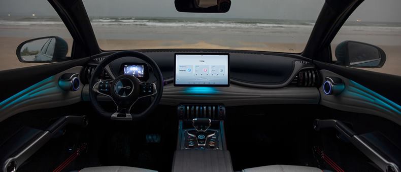 byd yuan plus interior