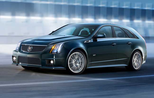 cadillac cts v sport wagon 2010