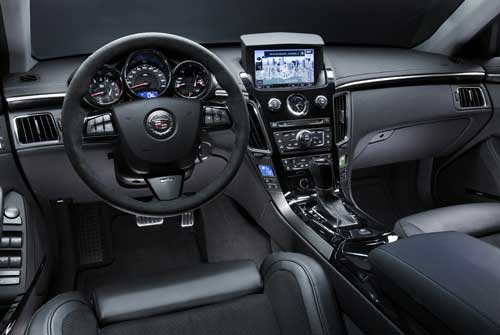 interior cadillac cts-v