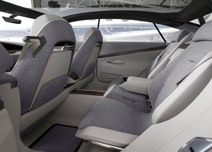 cadillac escala concept interior banco traseiro