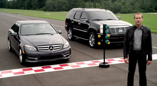 cadillac escalade vs mercedes c300