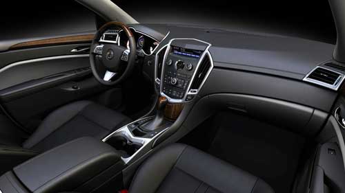 interior cadillac srx 2010