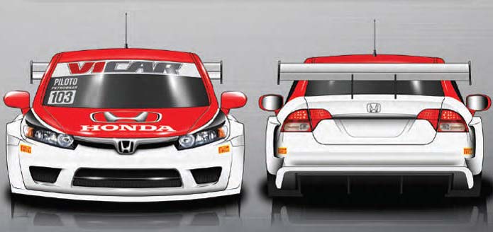 honda civic campeonato brasileiro de marcas 2011