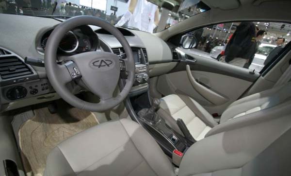 chery cielo interior / interior chery a3