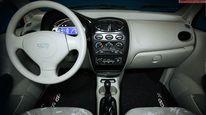 chery qq interior