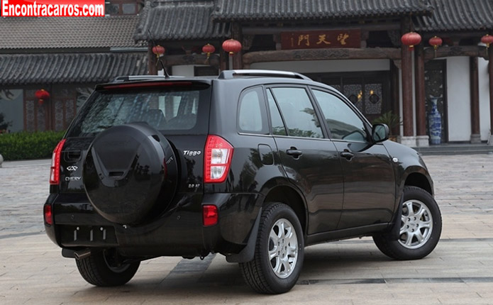 chery tiggo 2013 traseira