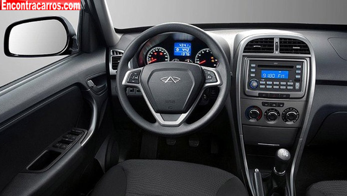 novo chery tiggo 2013 interior