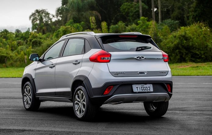 chery tiggo 2 2018 brasil traseira