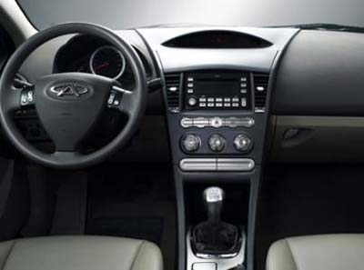 interior chery a3