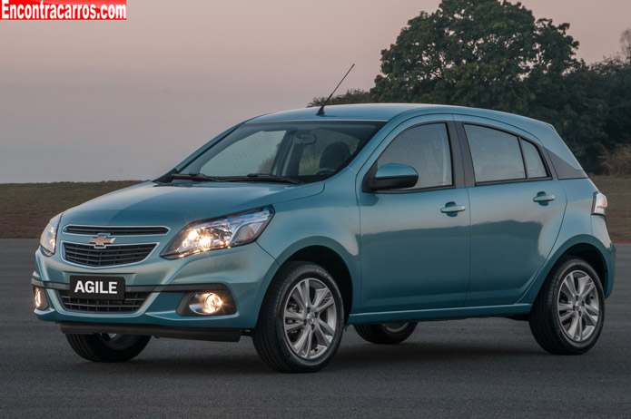 novo chevrolet agile 2014 2015