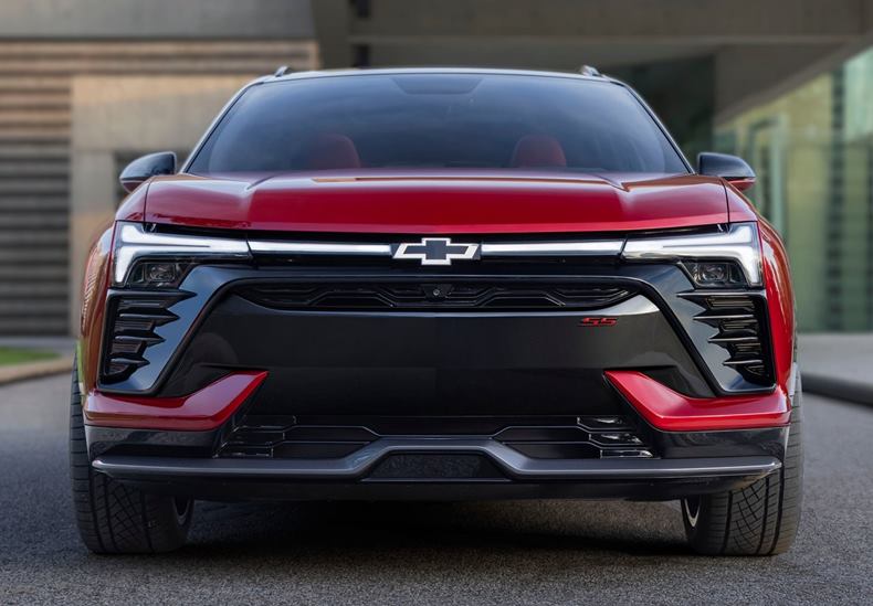 chevrolet blazer ev frente