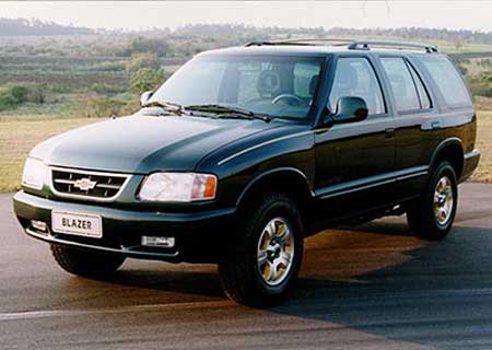 shocking rigidity Affect Chevrolet Blazer de 1995 até 2009