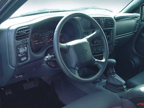 interior chevrolet blazer