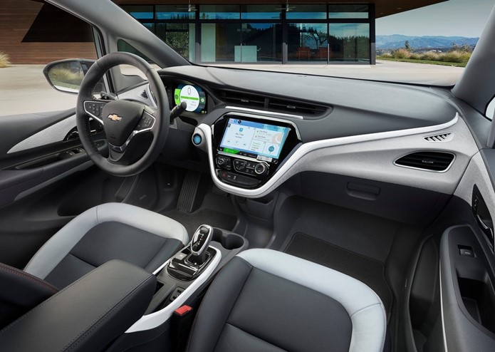 chevrolet bolt ev interior