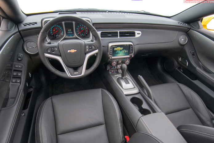 novo camaro conversivel 2014 interior