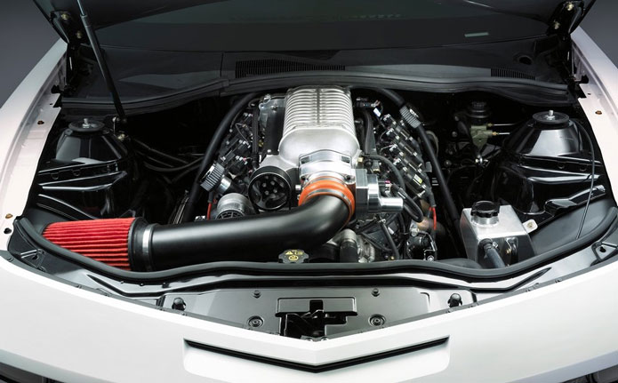 camaro copo motor - engine supercharged