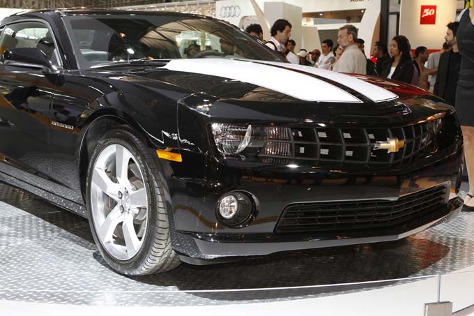 chevrolet camaro salão do automóvel 2010