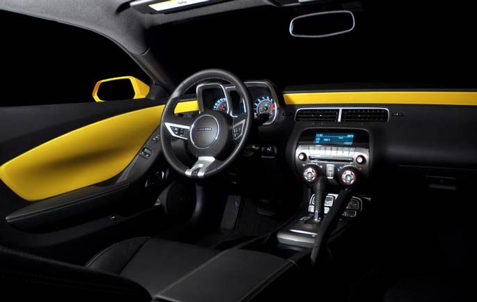 chevrolet camaro interior