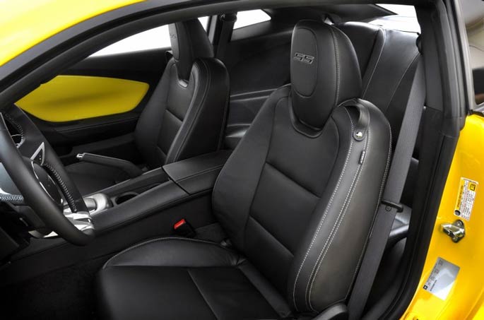 chevrolet camaro interior