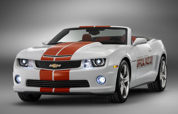 camaro indy 500 2011 pace car