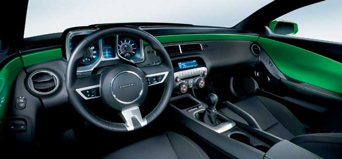 chevrolet camaro 2011 interior