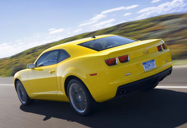 chevrolet camaro 2011 traseira