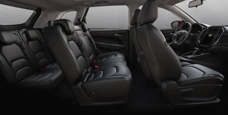 nova chevrolet captiva 2022 interior