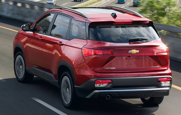 nova chevrolet captiva 2022