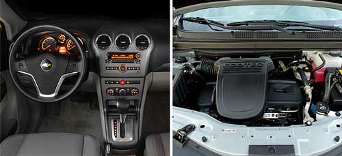 interior captiva 2.4 ecotec