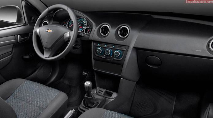 chevrolet celta LT 2015 interior painel