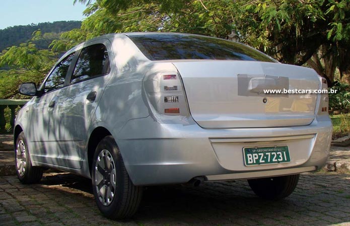 chevrolet cobalt sedan brasil 2012 traseira