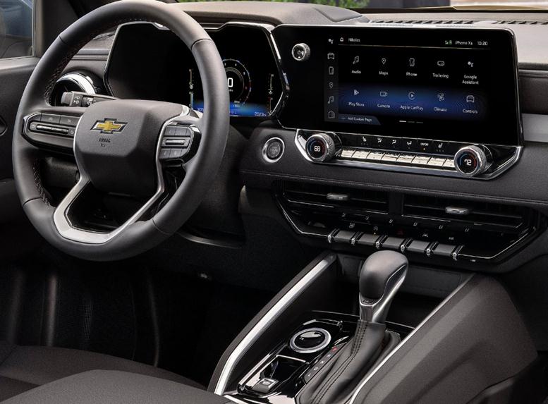 chevrolet colorado 2023 interior