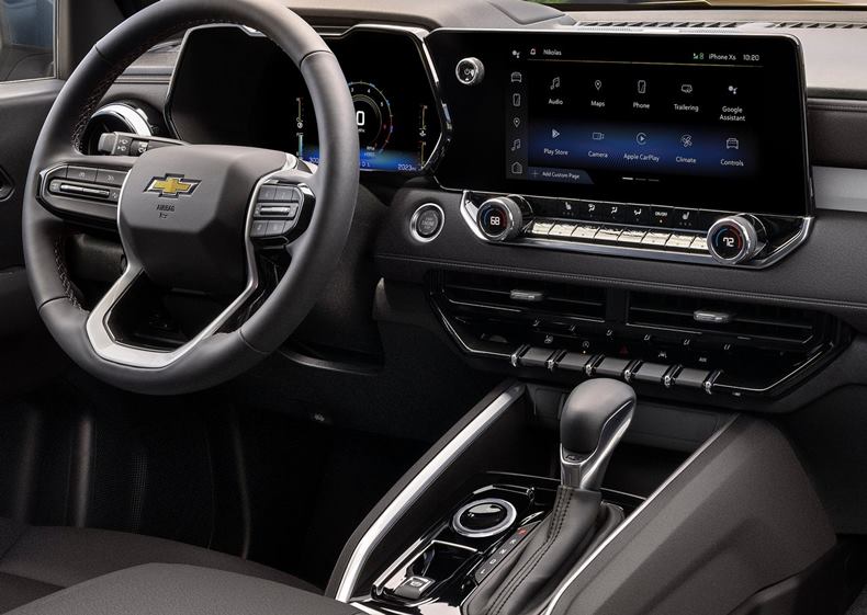 chevrolet colorado 2024 interior