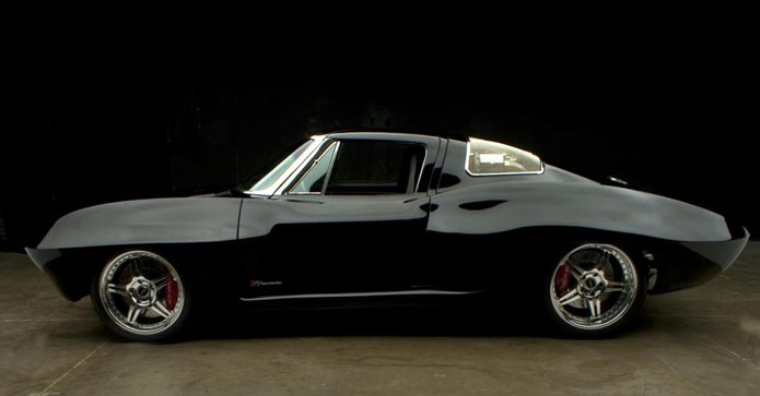 chevrolet corvette coupe 1963 custon v7 prototype