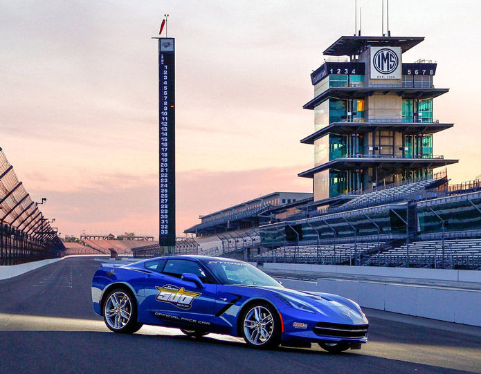 chevrolet corvette stingray 2014 indy 500 2013