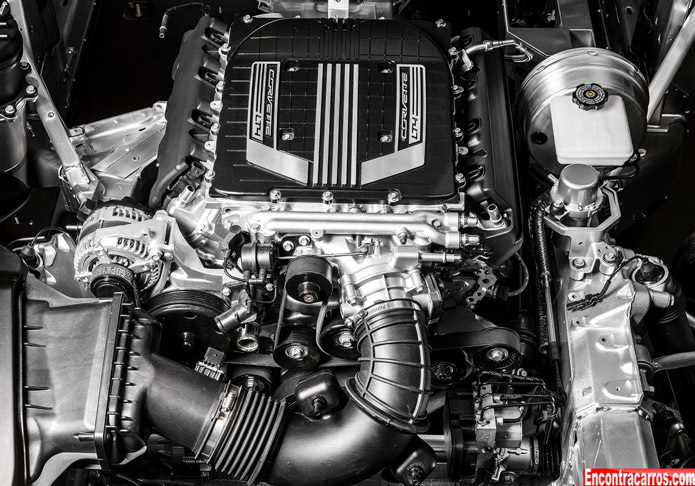 chevrolet corvette z06 2015 motor engine