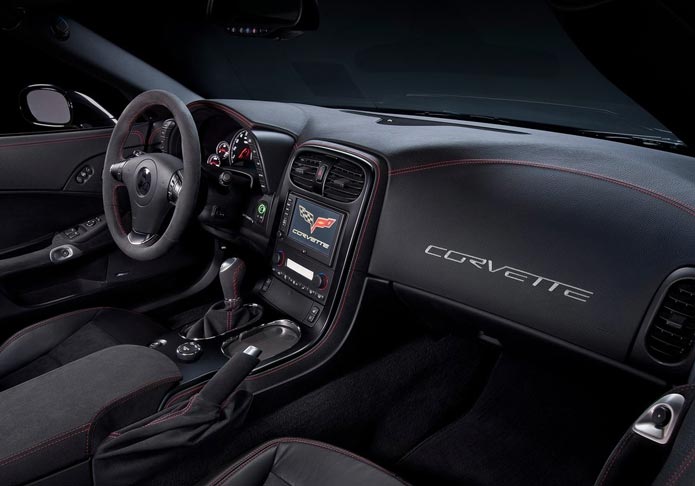 chevrolet corvette 2012 interior