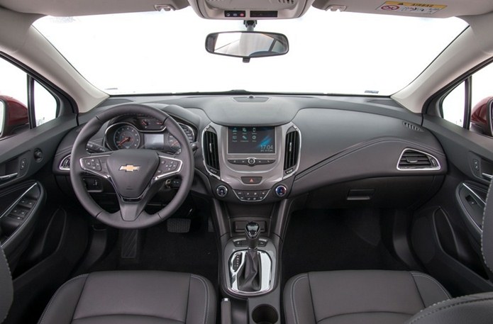 chevrolet cruze hatch sport6 2017 interior painel